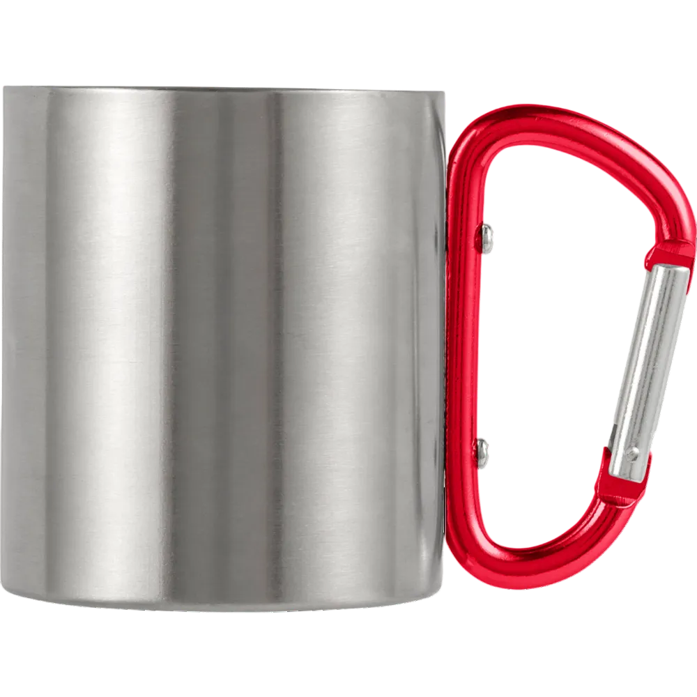 Stainless Steel / Red