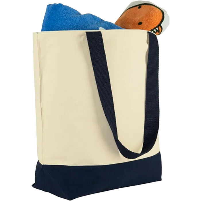 Natural / Navy Blue
