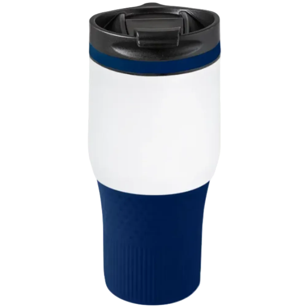 White / Dark Blue