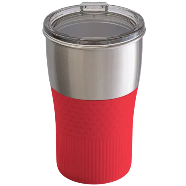 Silver / Red