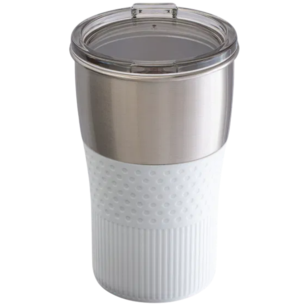 Silver / White