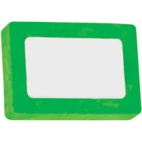 White / Neon Green