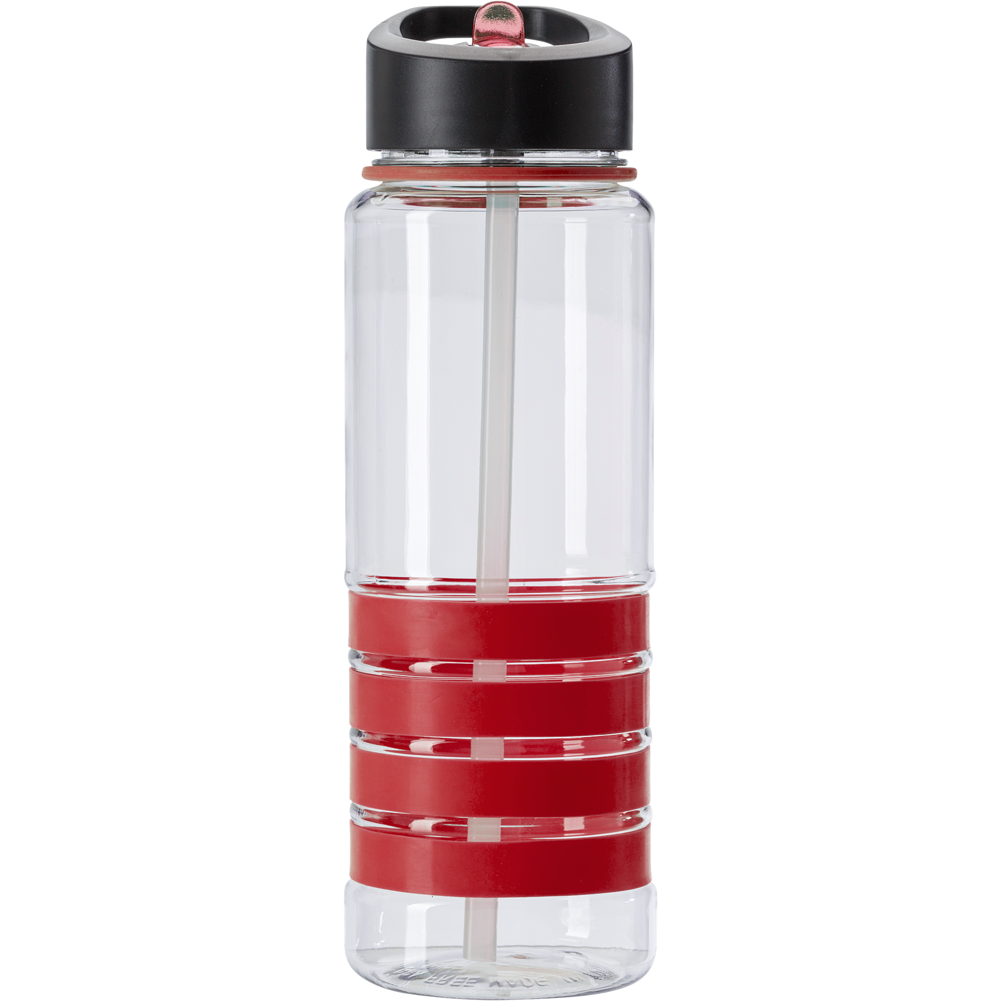 Transparent / Red