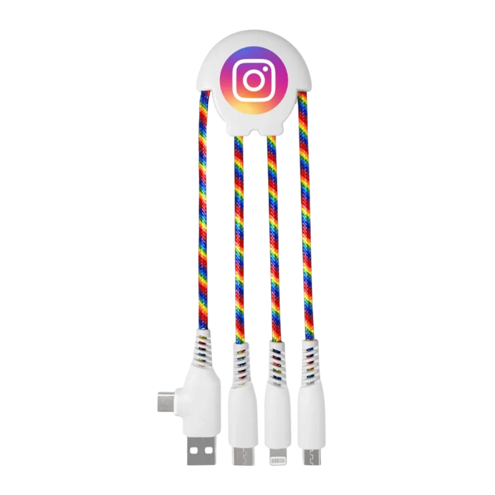White / Multicolour