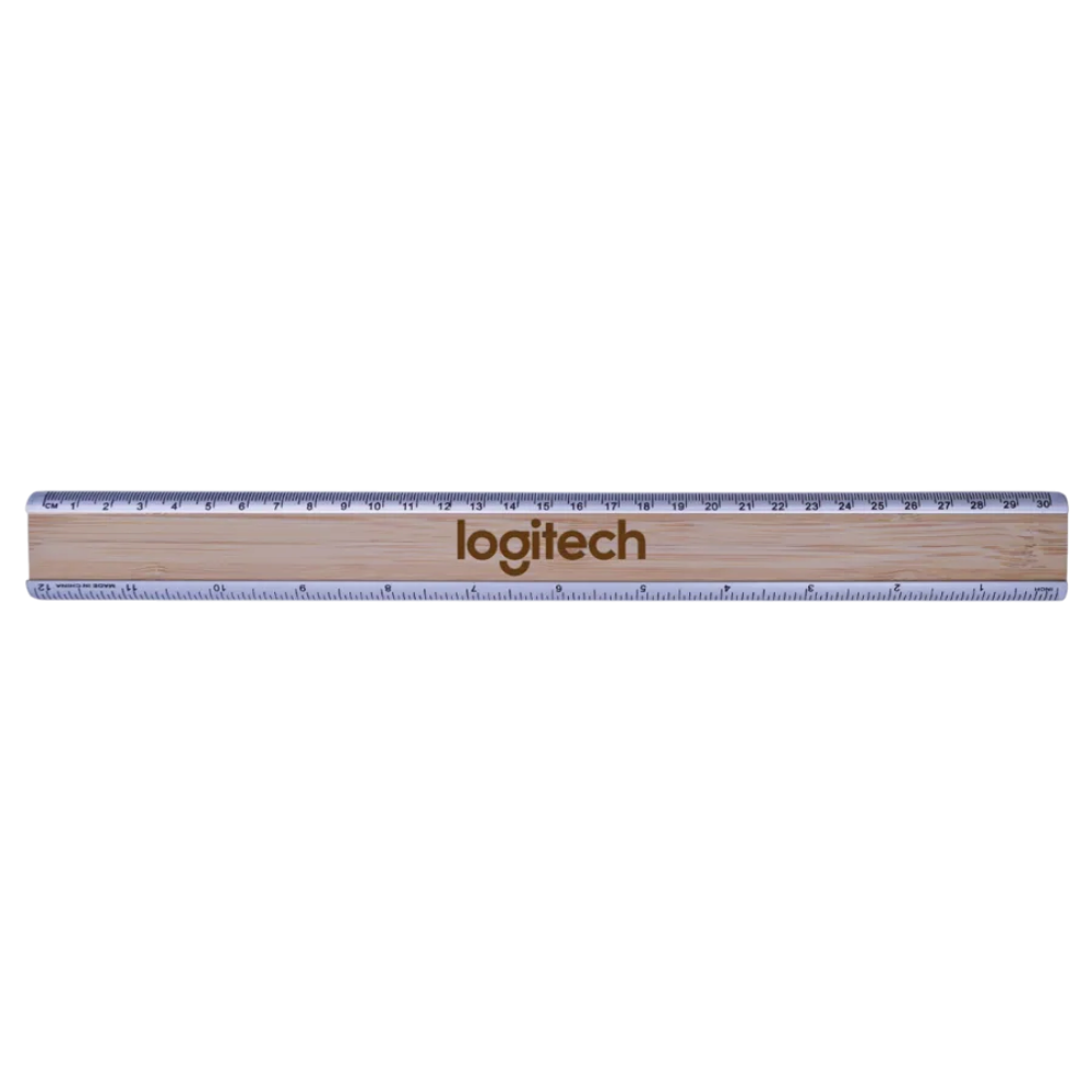 Silver Aluminium / Natural Bamboo
