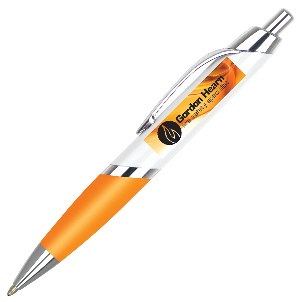 White / Orange