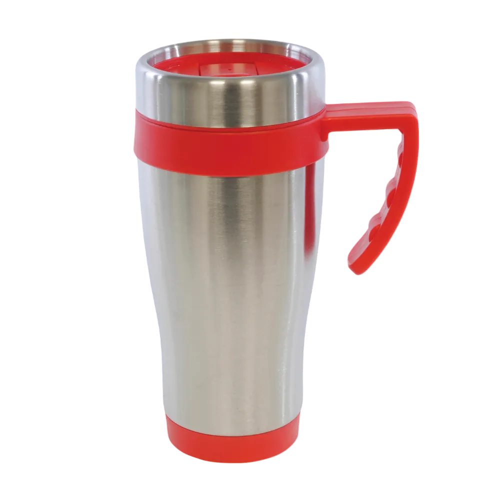 Silver / Red