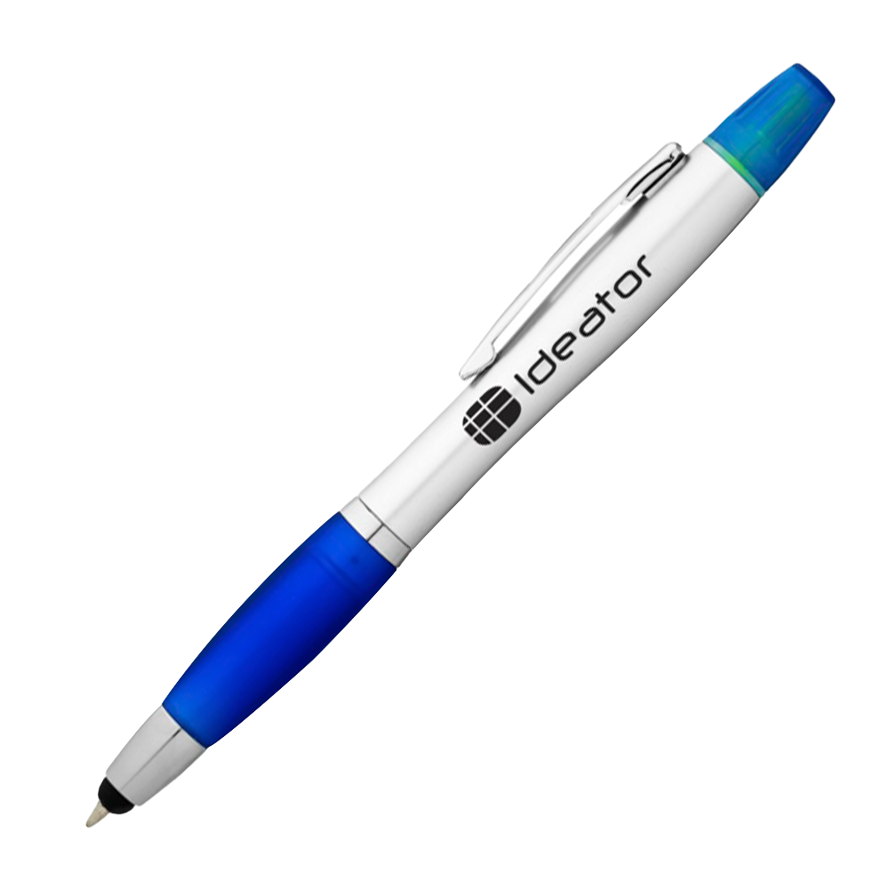 Silver / Royal Blue