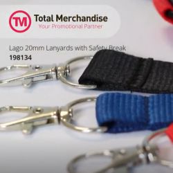 Lago 20mm Lanyards with Safety Break