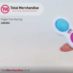 Dimple Pop Fidget Keyring