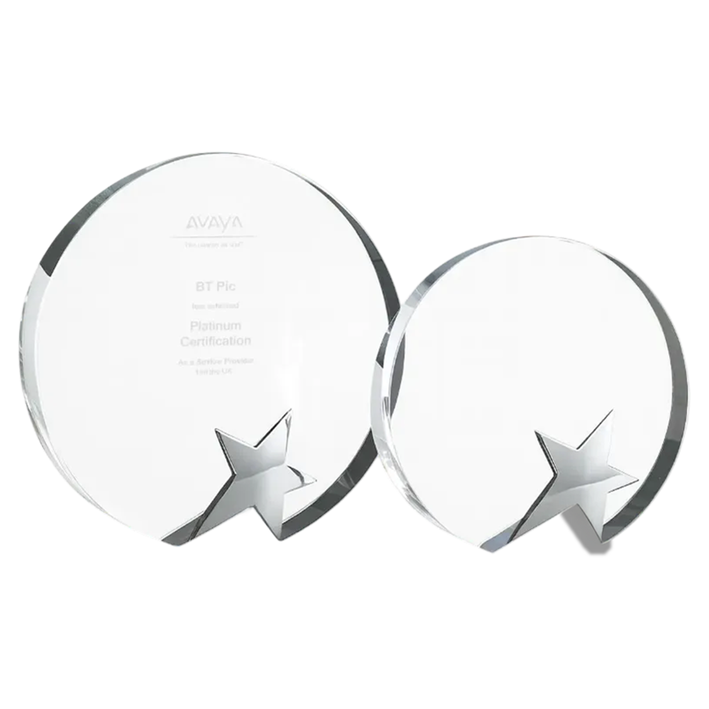 Clear / Silver