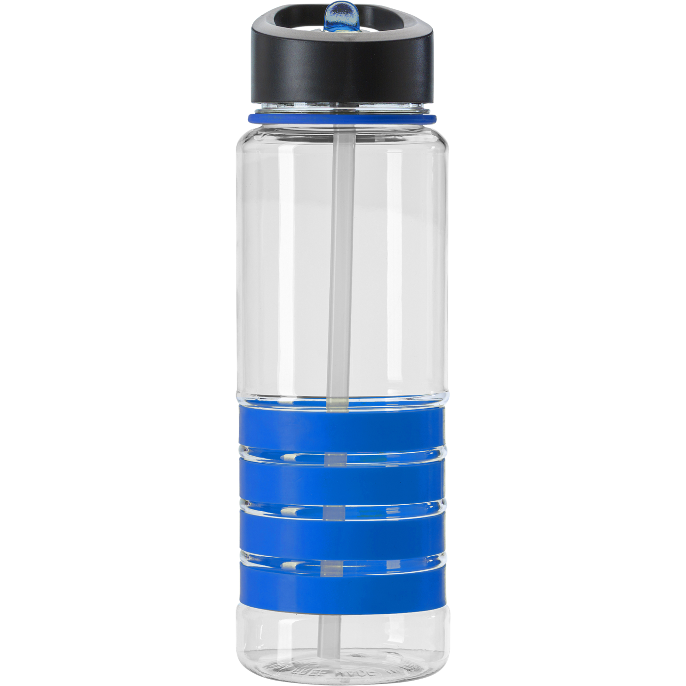 Transparent / Cobalt Blue