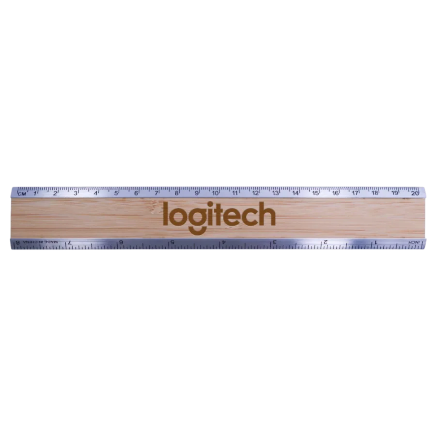 Natural Bamboo / Silver Aluminium