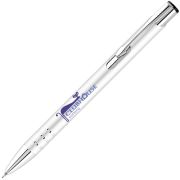 Promotional Electra Inkredible Rollerball Pens in Silver from Total Merchandise