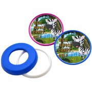 Recycled Plastic Safety Pop Button Badges