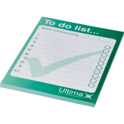 25 Sheet A6 Notepads in White