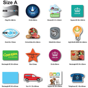 Matt Shaped Flexible Fridge Magnets