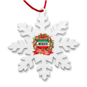 Corporate branded Christmas decorations for low-cost yet eco-friendly festive giveaways.