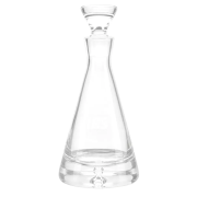 Personalised Handmade Bubble Base Pyramid Decanters for Luxury Gifts