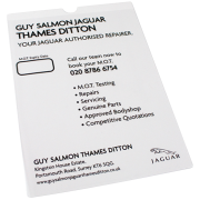 Branded A4 MOT Certificate Holders For UK Motoring Businesses From Total Merchandise