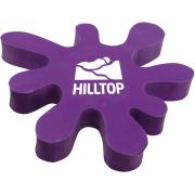 Customisable Splat Erasers in purple from Total Merchandise