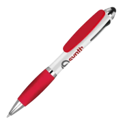 Promotional Contour Tricolour Stylus Ballpens are great for low cost marketing