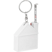House Shaped Tape Measure Keyrings