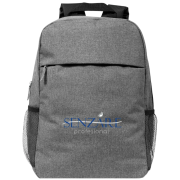 Heathered Laptop Backpacks in Heather Medium Grey