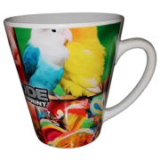 Kolkata Latte Photo Mugs in White