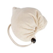 Custom branded Foldable Cotton Shopper Bags for merchandise giveaways