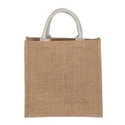 Promotional Small Jute Bags with a Natural Finish from Total Merchandise