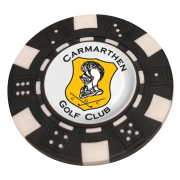 Branded Golf Ball Markers Poker Chip Design Printed with Your Logo from Total Merchandise