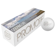 Branded Golf Balls and 3 Ball Boxes Printed with a company logo Logo from Total Merchandise