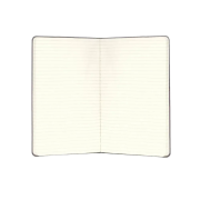 Stitched Ruled Medium Card Cover Notebooks with Ruled Ivory Pages