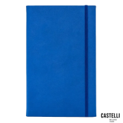 Embossed Portofino Classic Ruled Medium Notebooks available in China Blue