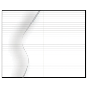 Promotional Portofino Classic Ruled Medium Notebooks available in Red from Total Merchandise