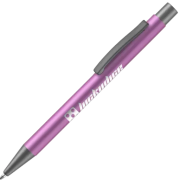 Personalised Ergo Aluminium Ballpens in Pink from Total Merchandise