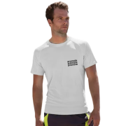 Spiro Performance Aircool T-Shirt in White
