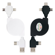 Branded 3 in 1 USB Cables for Exhibitions