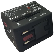 Promotional Travel Plug for Corporate Logos