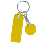 Promo trolley coin keychains for business gifts