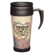 Custom branded Insert Travel Mugs for promotional marketing campaigns