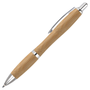 Promotional printed Contour Bamboo Ballpens with your design