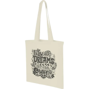 Promotional Cotton Tote Bags with a design printed to 1 side from Total Merchandise
