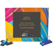 Custom Printed Green & Blacks Chocolate Box with Your Logo