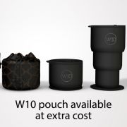 Promotional Collapsible Coffee Cups with Gift Pouch