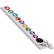 Promotional Bespoke Shaped 30cm Rulers for Office Stationery