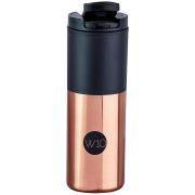 Promotional W10 Blenheim Reusable Thermal Cups in Copper Rose Gold