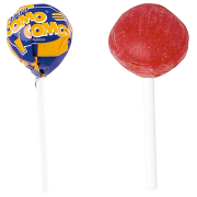Red Branded Lollipops Printed with Your Logo from Total Merchandise