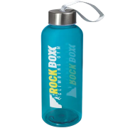 Transparent Blue Promotional Quench Tritan Plastic Bottles for events